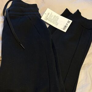 Black Jogger Pants lululemon scuba high rise